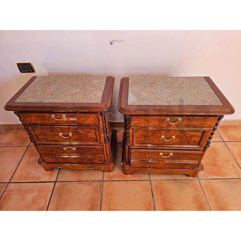 COMODINI COPPIA LEGNO 3C | Mercatino dell'Usato Roma talenti 1