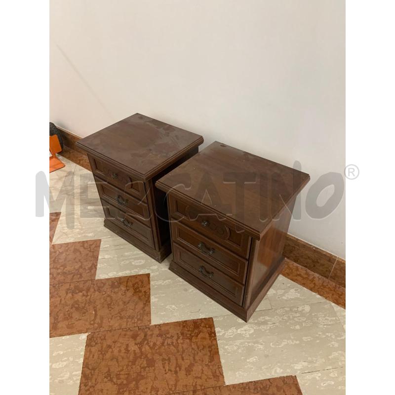 COMODINI COPPIA LEGNO 3C | Mercatino dell'Usato Roma talenti 1