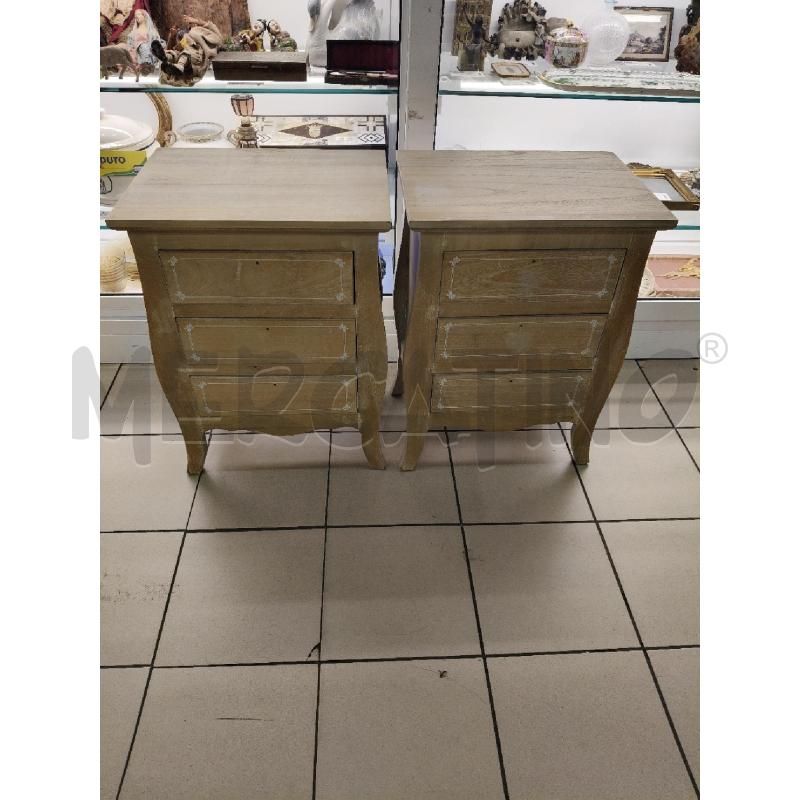 COMODINI COPPIA LEGNO 3C | Mercatino dell'Usato Roma talenti 1