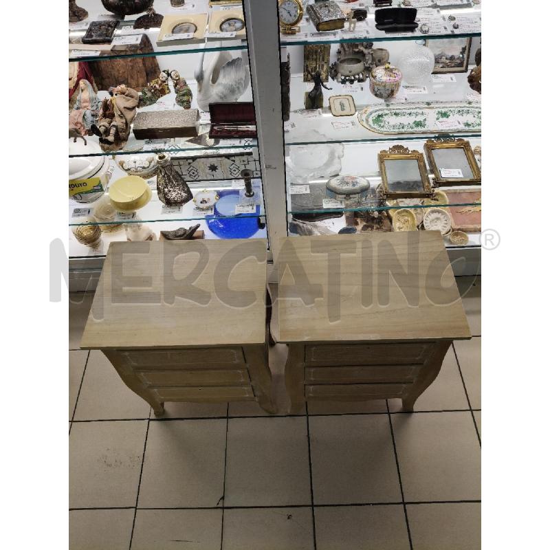 COMODINI COPPIA LEGNO 3C | Mercatino dell'Usato Roma talenti 3