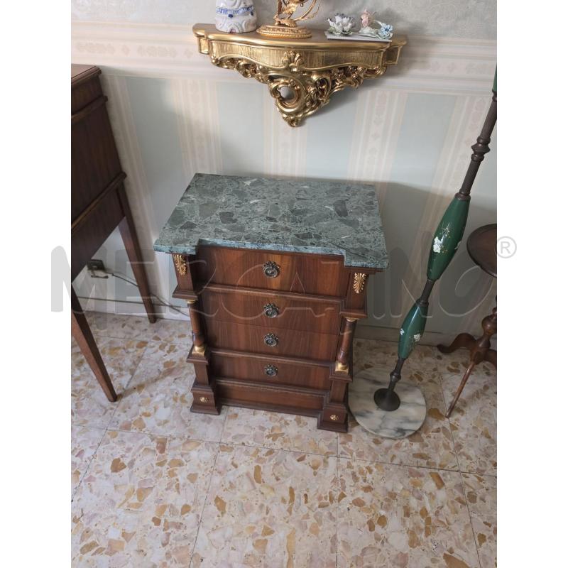 COMODINO 4C LEGNO P/MARMO | Mercatino dell'Usato Roma talenti 1