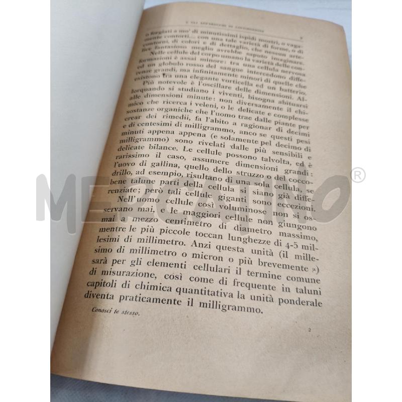 CONOSCI TE STESSO NOZIONI DI FISIOLOGIA BERTARELLI FIGUIER 1915 | Mercatino dell'Usato Roma talenti 3