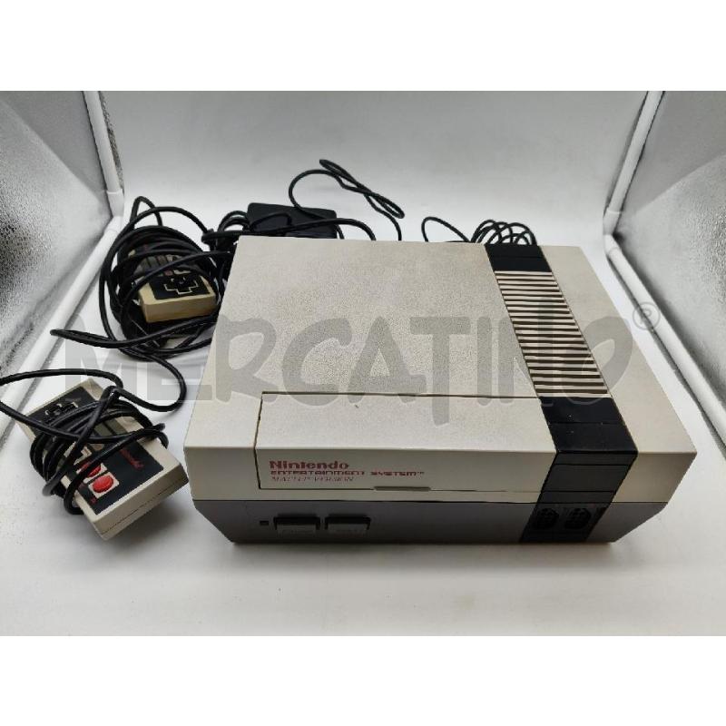 CONSOLE CONSOLE CONSOLE NINTENDO NES + DUE CONTROLLER | Mercatino dell'Usato Roma talenti 1
