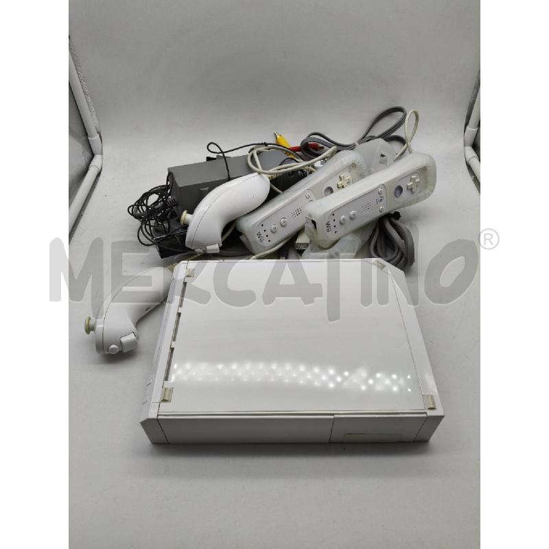 CONSOLLE WII CON CONTROLLER ALIM E ACCESSORI | Mercatino dell'Usato Roma talenti 1