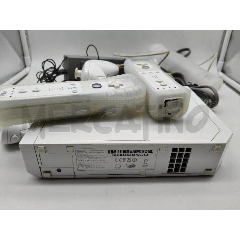 CONSOLLE WII CON CONTROLLER ALIM E ACCESSORI | Mercatino dell'Usato Roma talenti 4