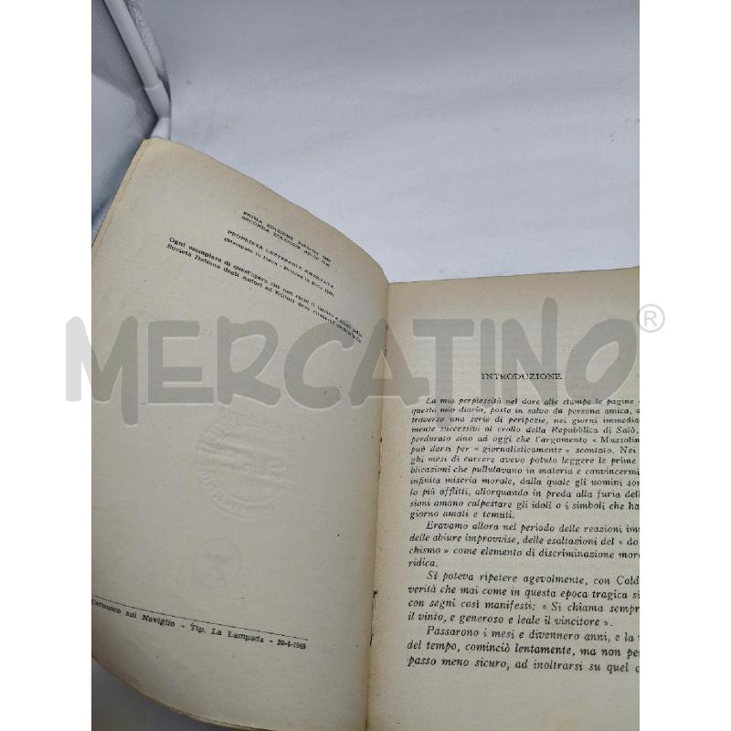CON MUSSOLINI NELLA TRAGEDIA | Mercatino dell'Usato Roma talenti 5