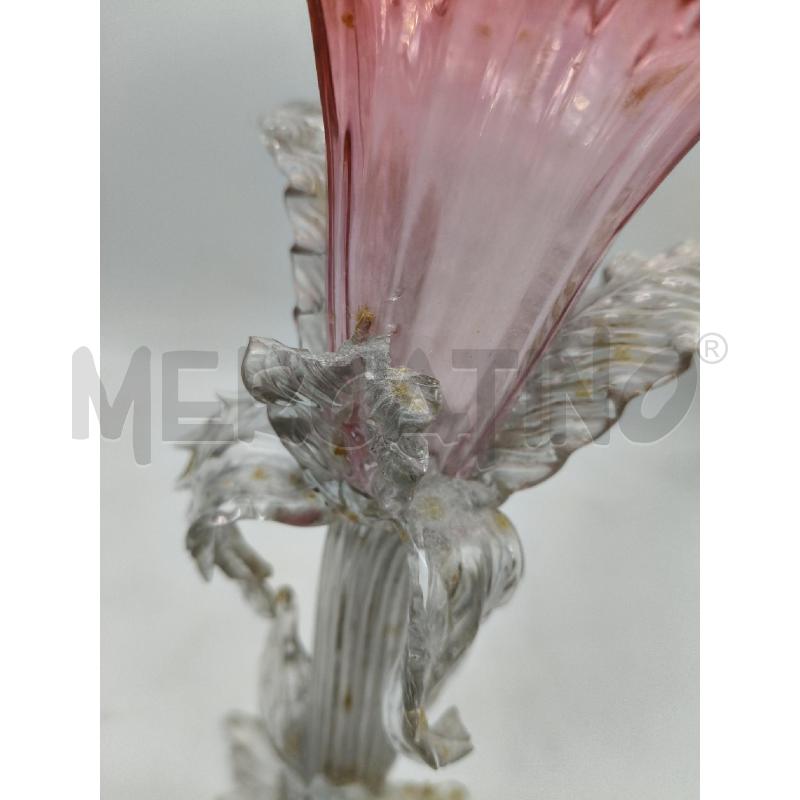 COPPA MURANO PALMA ROSA LIBERTY DA RIV  | Mercatino dell'Usato Roma talenti 3