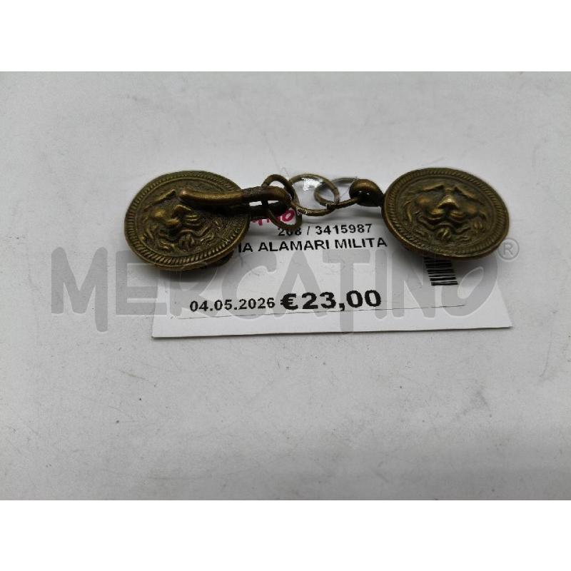 COPPIA ALAMARI MILITARI  | Mercatino dell'Usato Roma talenti 1