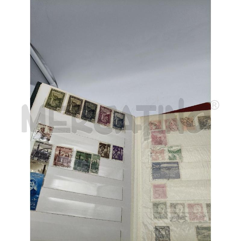 COPPIA ALBUM FRANCOBOLLI VARI PAESI KK | Mercatino dell'Usato Roma talenti 5