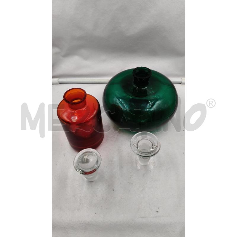 COPPIA AMPOLLE MURANO VINT  | Mercatino dell'Usato Roma talenti 3