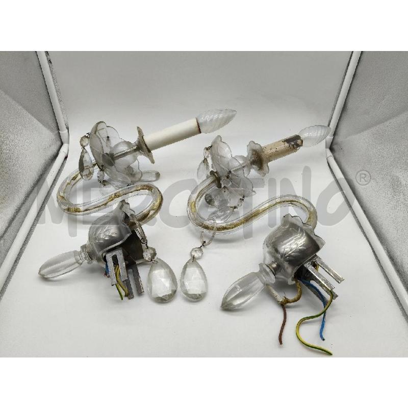 COPPIA APPLIQUE 1L BOHEMIA  | Mercatino dell'Usato Roma talenti 1