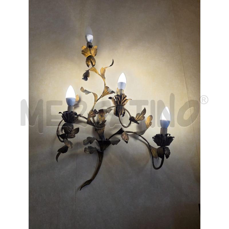 COPPIA APPLIQUE MET FOGLIE 4L | Mercatino dell'Usato Roma talenti 1