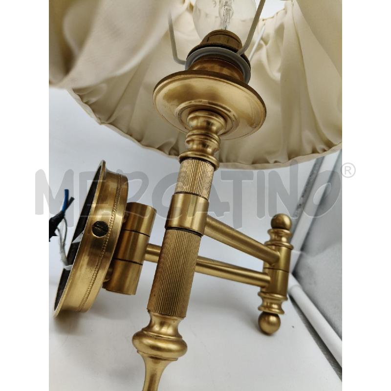 COPPIA APPLIQUE OTTONE 1L  | Mercatino dell'Usato Roma talenti 4