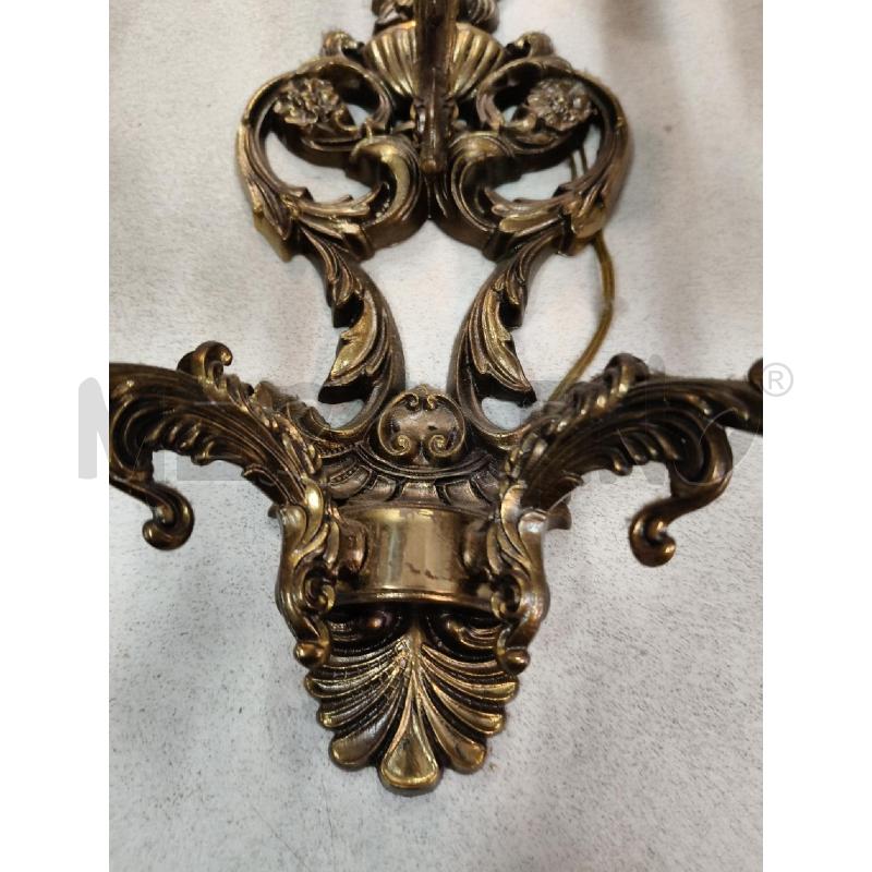 COPPIA APPLIQUE OTTONE | Mercatino dell'Usato Roma talenti 4