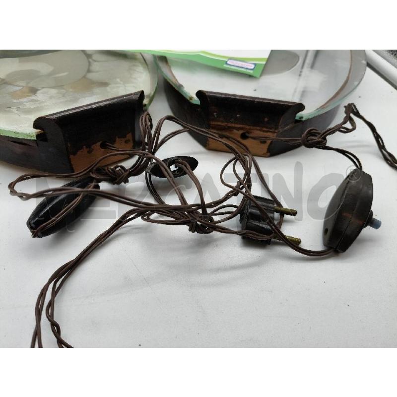 COPPIA APPLIQUE VINTAGE  | Mercatino dell'Usato Roma talenti 4