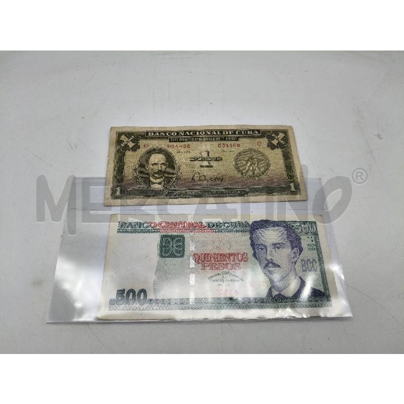 COPPIA BANCONOTE CUBA COMMEMORATIVE | Mercatino dell'Usato Roma talenti 3