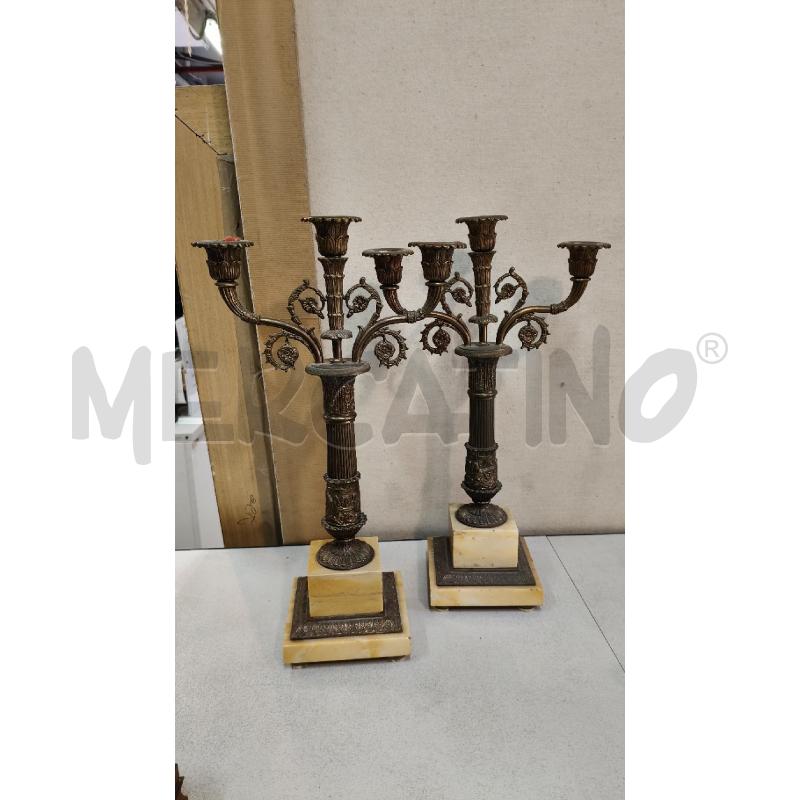 COPPIA CANDELIERI OTT 3F  | Mercatino dell'Usato Roma talenti 1