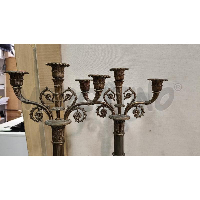 COPPIA CANDELIERI OTT 3F  | Mercatino dell'Usato Roma talenti 4