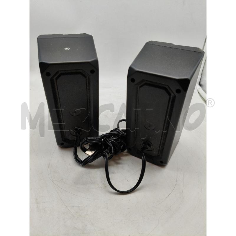 COPPIA CASSE PC USB CON LED | Mercatino dell'Usato Roma talenti 3