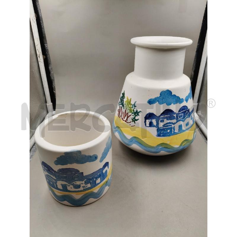 COPPIA CERAMICHE CER GIOVANNINI PER BIZZIRRI DA RIV  | Mercatino dell'Usato Roma talenti 1