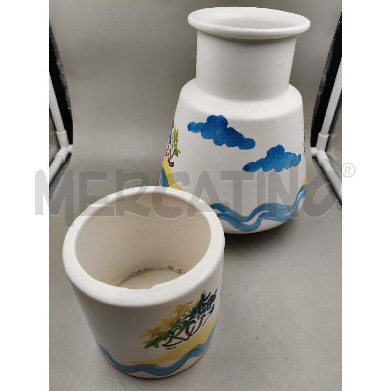 COPPIA CERAMICHE CER GIOVANNINI PER BIZZIRRI DA RIV  | Mercatino dell'Usato Roma talenti 4