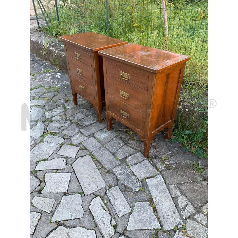 COPPIA COMODINI 3C LEGNO | Mercatino dell'Usato Roma talenti 2