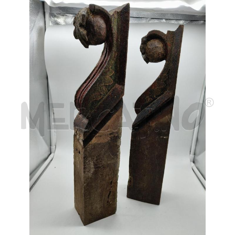 COPPIA DECORI LEGNO EP | Mercatino dell'Usato Roma talenti 1
