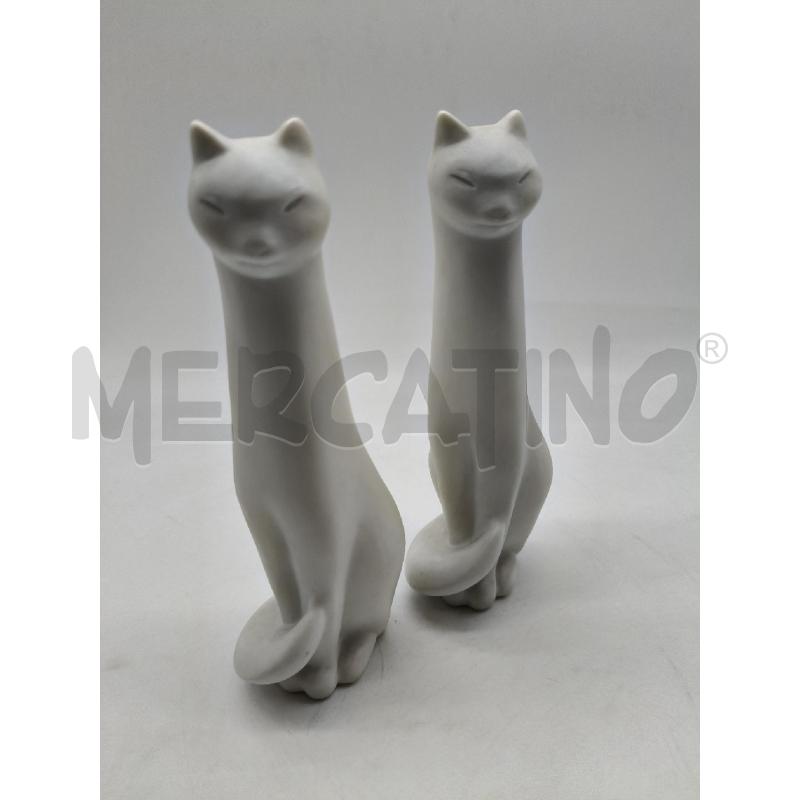 COPPIA GATTINI CER DESIGN ROSENTHAL  | Mercatino dell'Usato Roma talenti 1