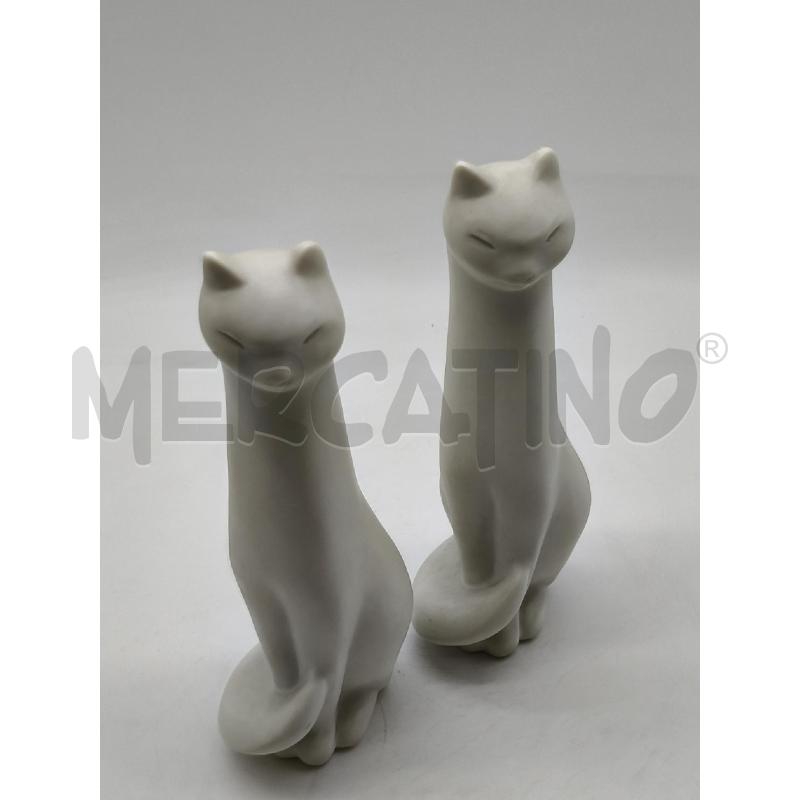 COPPIA GATTINI CER DESIGN ROSENTHAL  | Mercatino dell'Usato Roma talenti 2
