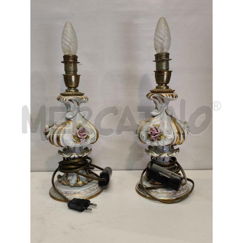 COPPIA LAMPADE CER CAPOD  | Mercatino dell'Usato Roma talenti 1