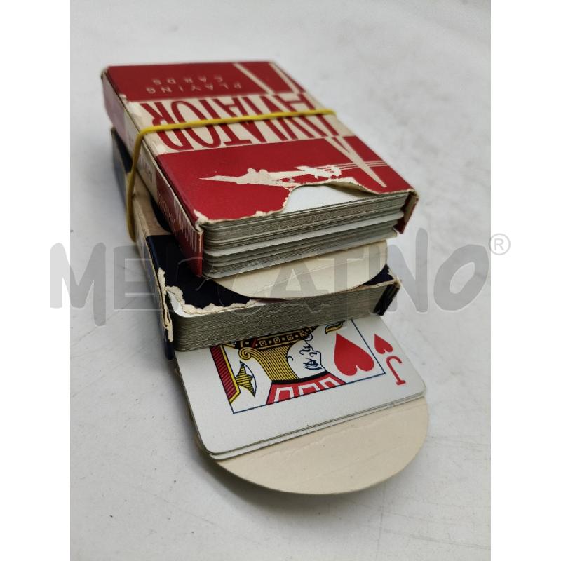 COPPIA MAZZI DI CARTE DA GIOCO AVIATOR | Mercatino dell'Usato Roma talenti 3