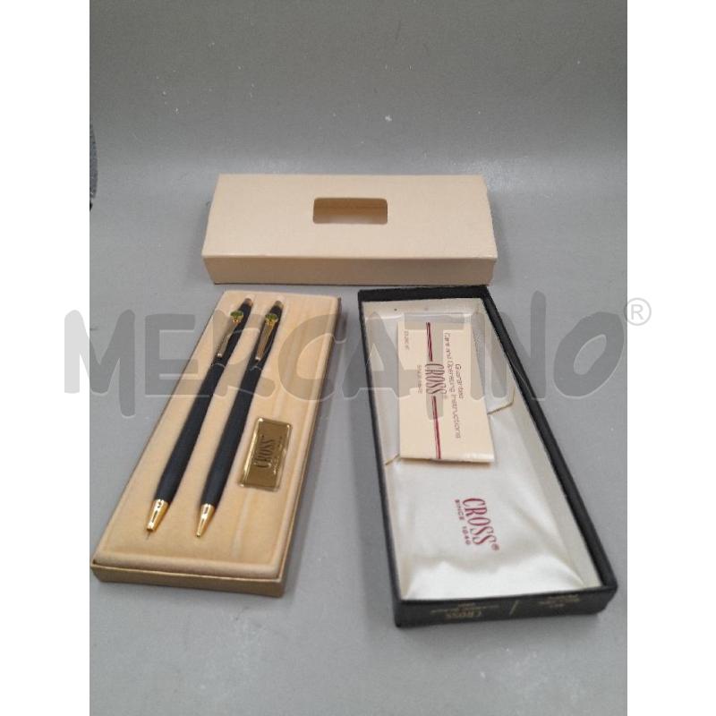 COPPIA PENNA PORTAMINE CROSS 2501 | Mercatino dell'Usato Roma talenti 1
