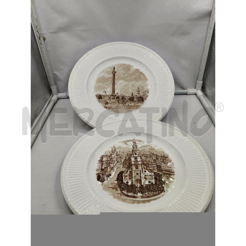 COPPIA PIATTI CER WEDGWOOD  | Mercatino dell'Usato Roma talenti 1