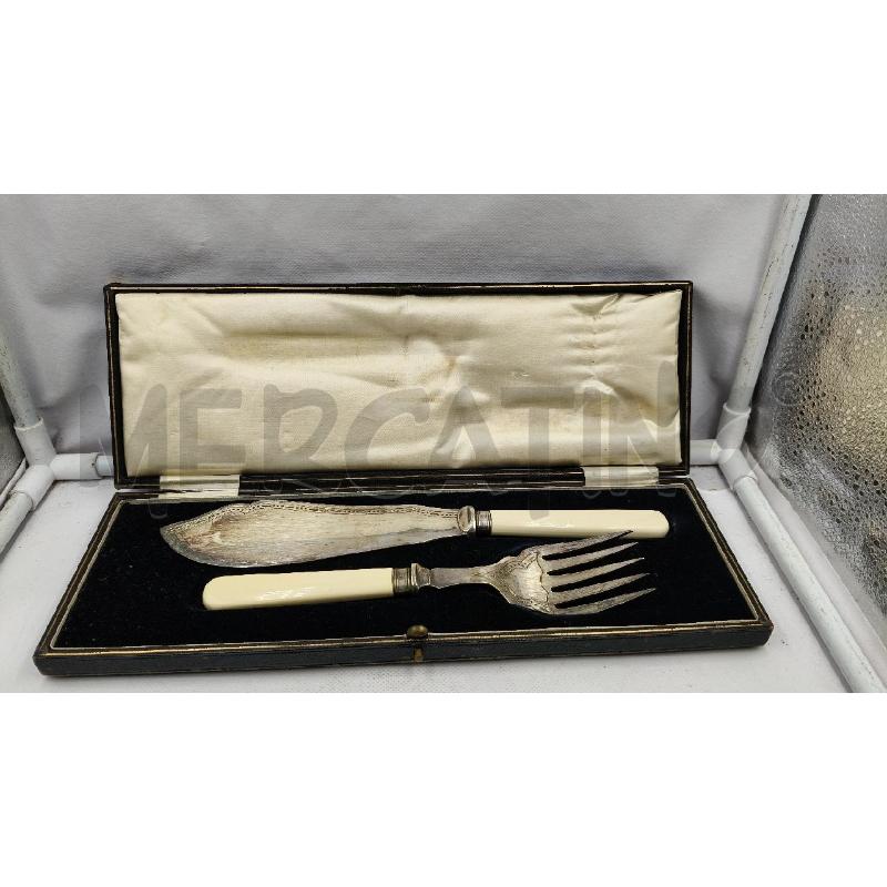 COPPIA POSATE PESCE SHEFFILED EP | Mercatino dell'Usato Roma talenti 1