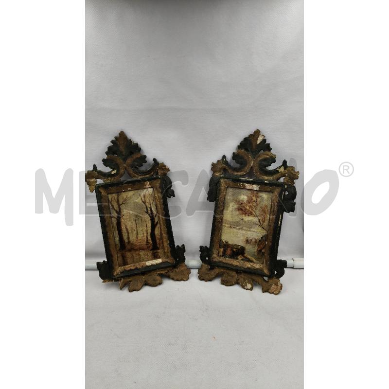 COPPIA QUADRETTI MINIATURE EP DA RIV  | Mercatino dell'Usato Roma talenti 1