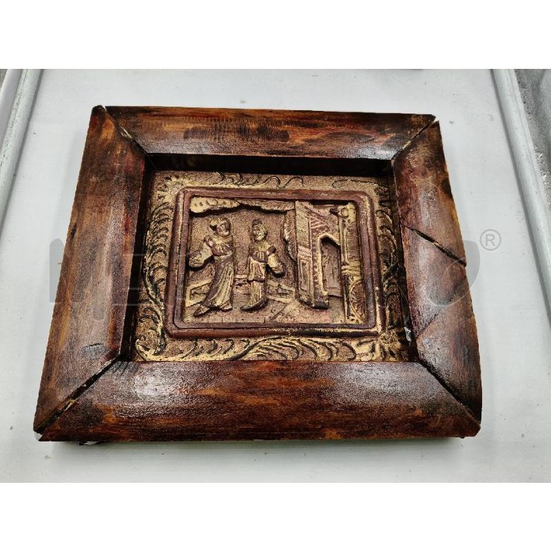 COPPIA QUADRETTI ORIENTALI LEGNO | Mercatino dell'Usato Roma talenti 3