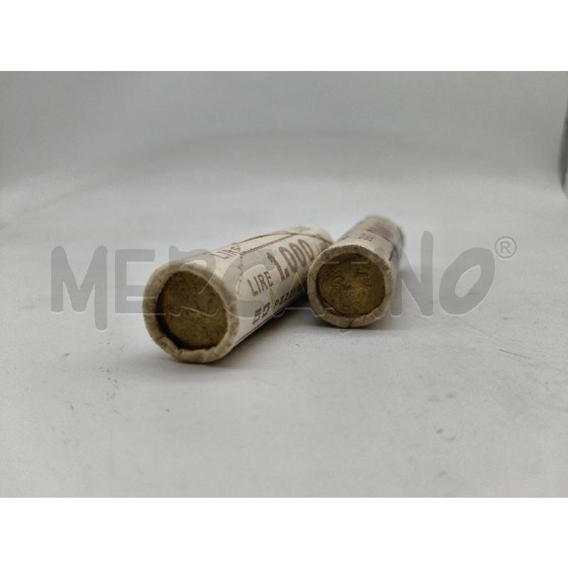 COPPIA ROTOLINI 1000 LIRE DA 20 LIRE | Mercatino dell'Usato Roma talenti 3