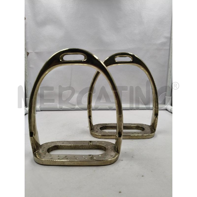 COPPIA STAFFE CAVALLO INOX  | Mercatino dell'Usato Roma talenti 1