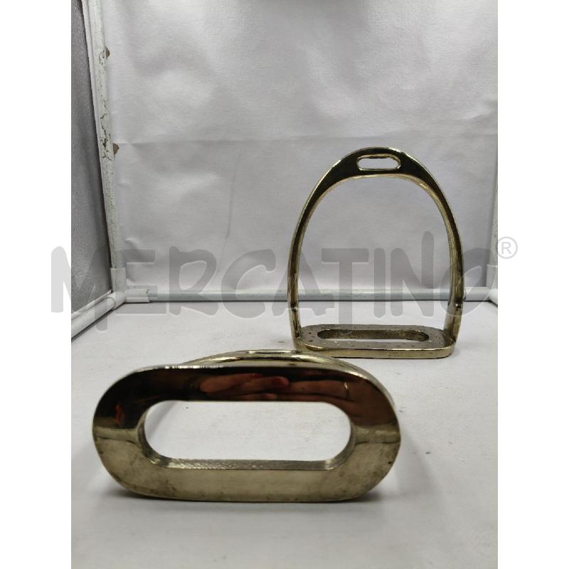 COPPIA STAFFE CAVALLO INOX  | Mercatino dell'Usato Roma talenti 2