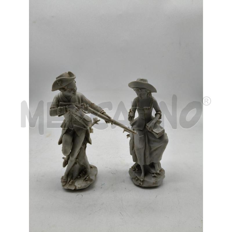 COPPIA STATUINE BISCUIT NOVE BASSANO  | Mercatino dell'Usato Roma talenti 1