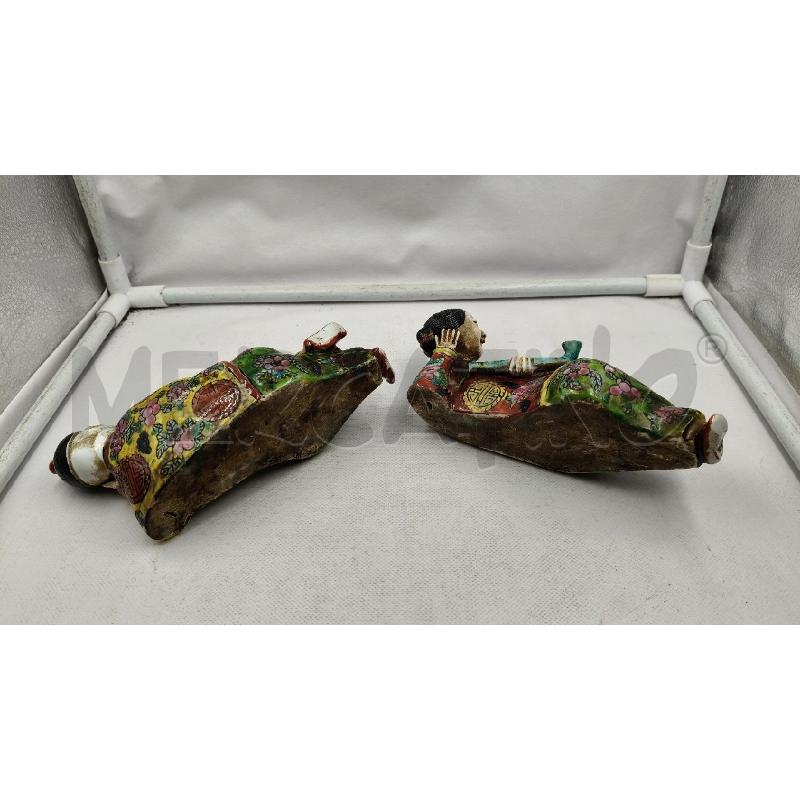 COPPIA STATUINE CER CHINA DA RIV  | Mercatino dell'Usato Roma talenti 3