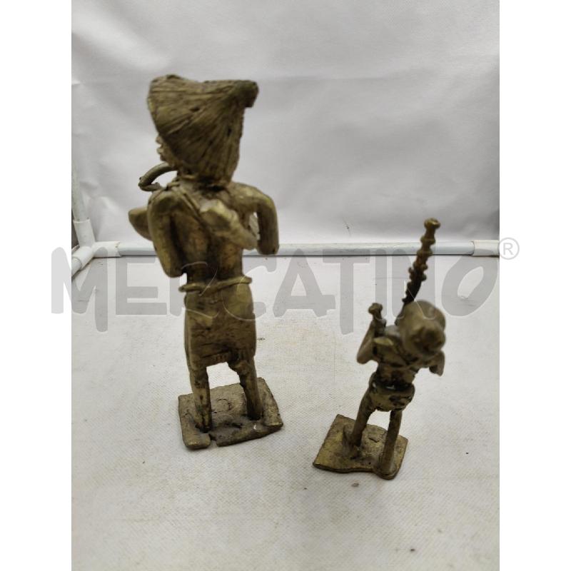 COPPIA STATUINE SUONATORI CROMO | Mercatino dell'Usato Roma talenti 3
