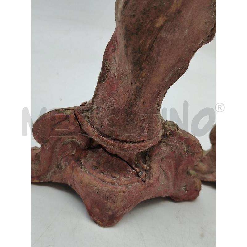 COPPIA STAUINE COSMA DAMIANO TERRACOTTA DA RIV  | Mercatino dell'Usato Roma talenti 5