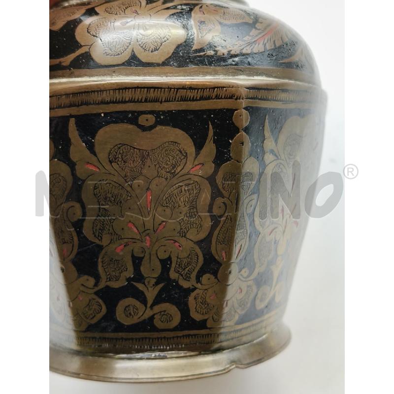 COPPIA VASETTI BRONZO ORIENT | Mercatino dell'Usato Roma talenti 4