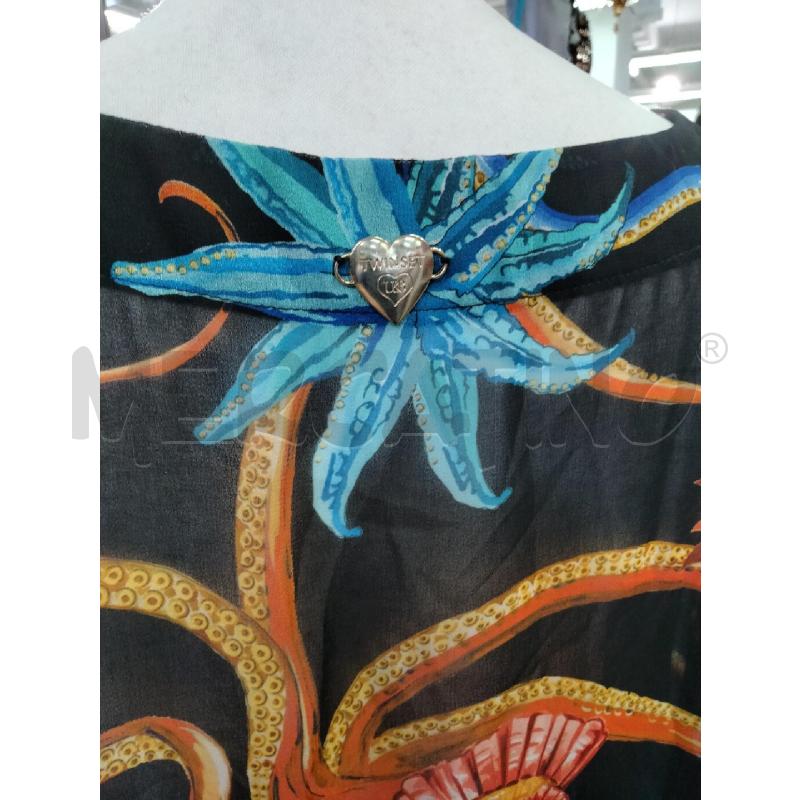 COPRI COSTUME TWIN SET NERO CORALLI COL  | Mercatino dell'Usato Roma talenti 2