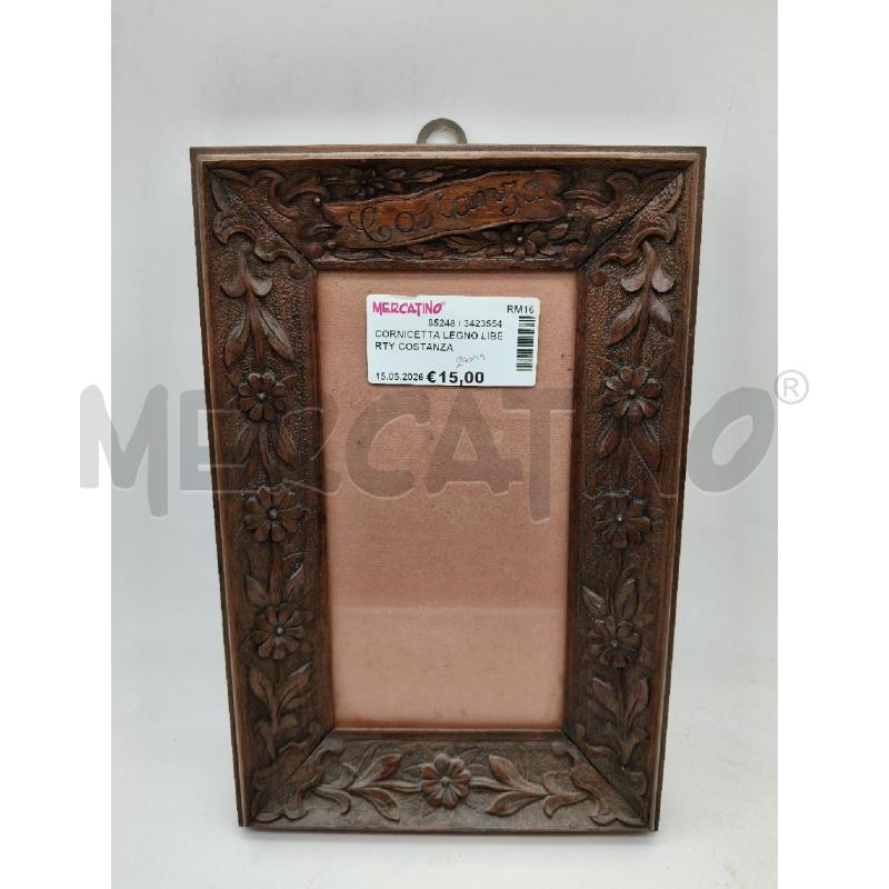 CORNICETTA LEGNO LIBERTY COSTANZA  | Mercatino dell'Usato Roma talenti 1