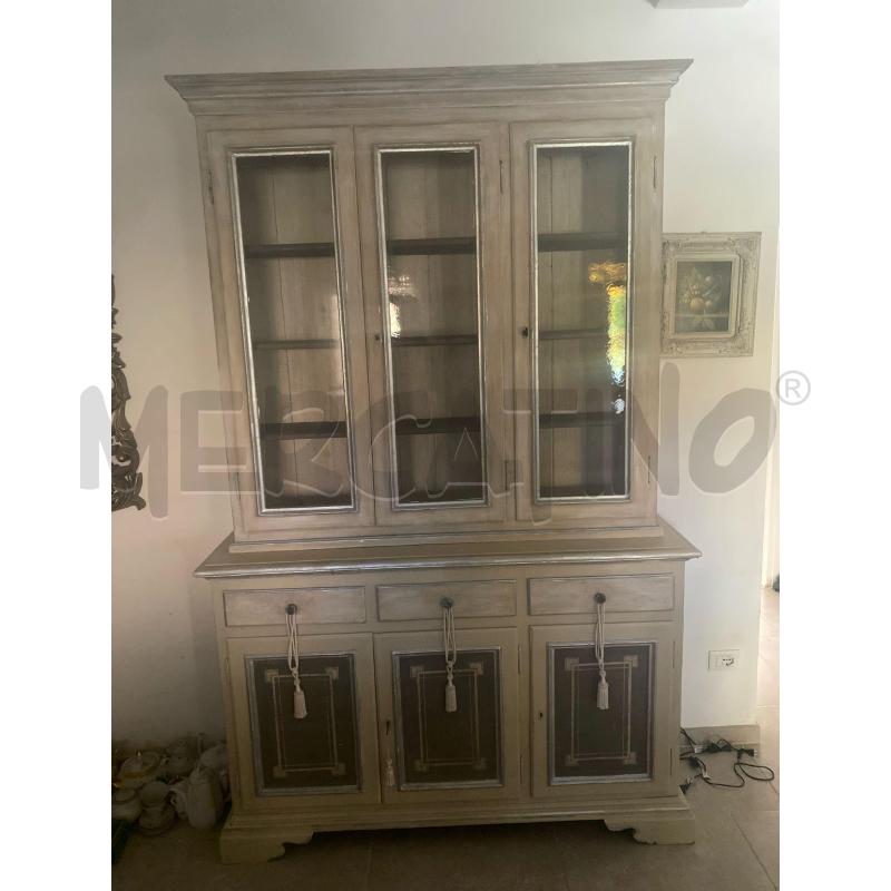 CREDENZA DOPPIO CORPO SHABBY | Mercatino dell'Usato Roma talenti 1