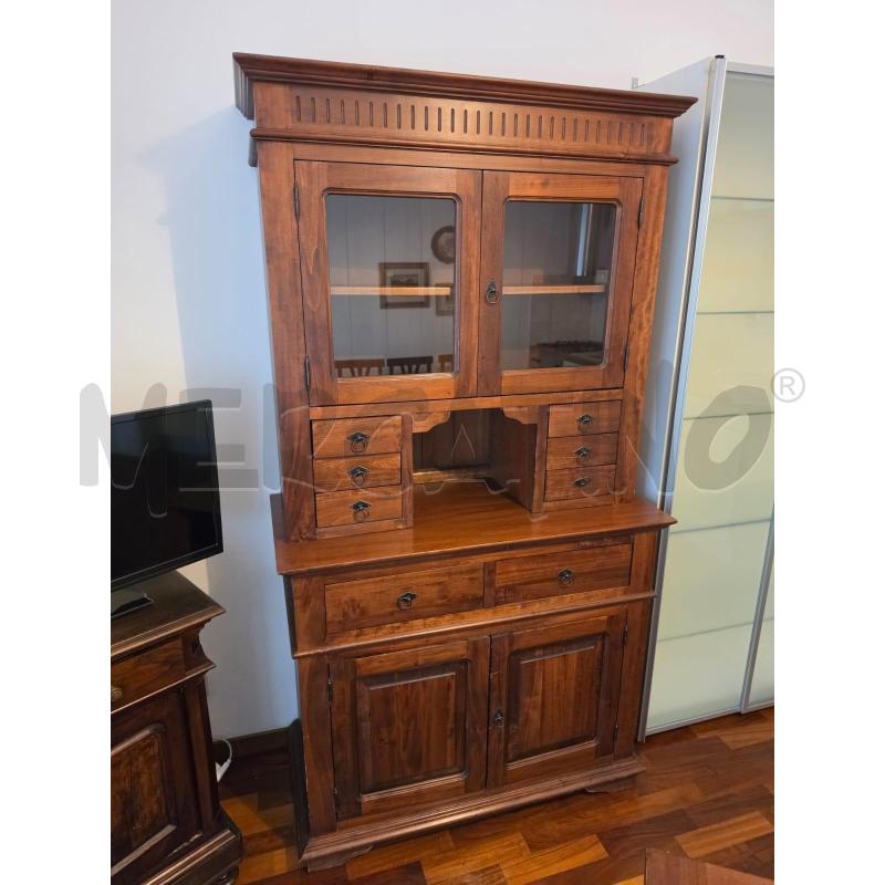 CREDENZA LEGNO 2SP2C 2SP VETRO | Mercatino dell'Usato Roma talenti 1