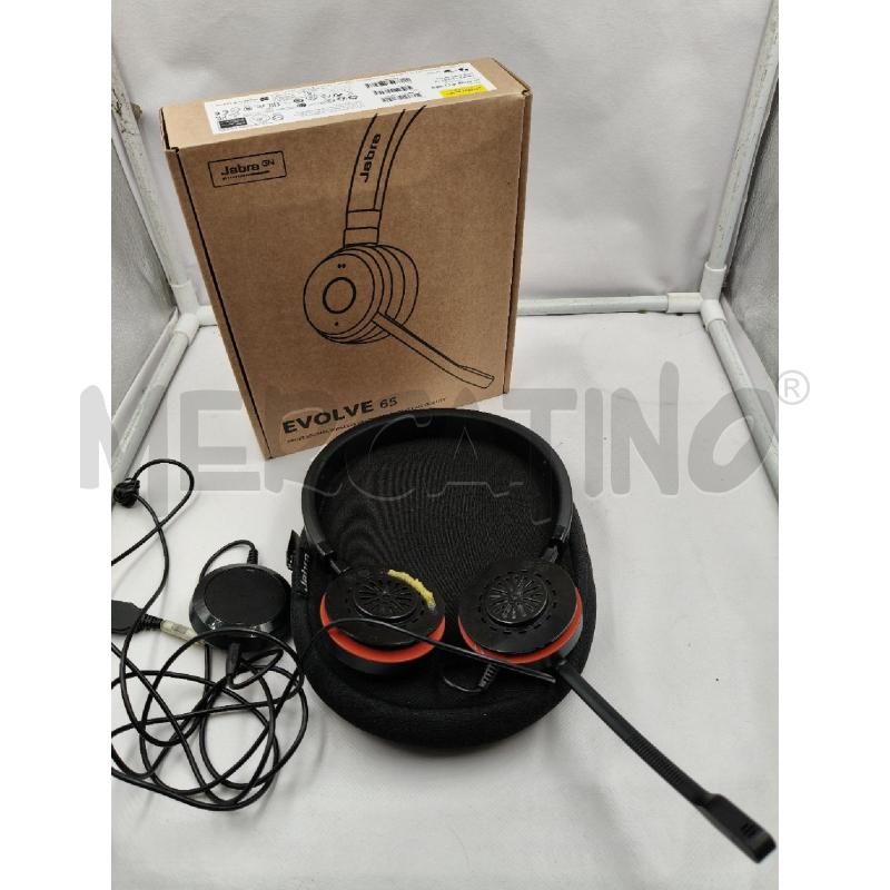 CUFFIE JABRA EVOLVE 65 | Mercatino dell'Usato Roma talenti 3