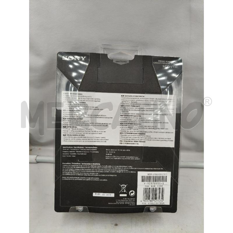 CUFFIE SONY MDR-V150 | Mercatino dell'Usato Roma talenti 2
